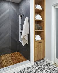 Teak Tile Vanity Floating Bathroom By Square Footage Inc Teak Shower Floor Teak Bathroom Teak Shower