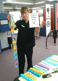 Making Pi Paper Chains For Pi Day 2015 At Wollongong Science Centre Planetarium Pi Day Paper Chains Day