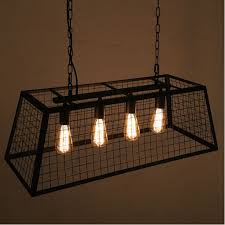 Dhgate.com provide a large selection of promotional industrial style lighting dining room on sale at see your favorite vintage art free and old style light discounted & on sale. Industrial Cage Dining Light With Foc Edison Bulbs Furniture On Carousell