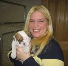 English bulldog birthday surprise from husband