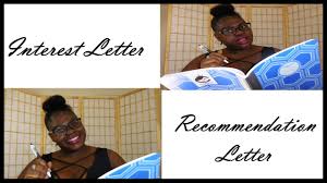 Nphc Sorority Interest And Recommendation Letters Youtube