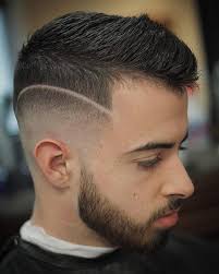 Fade Haircut With A Line Widows Peak Hairstyles Widow S Peak Faded Hair
