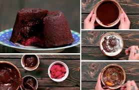 Le Delicieux Fondant Au Chocolat Et A La Framboise Fondant Au Chocolat Recette Dessert Chocolat