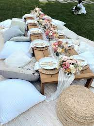 This Pop Up Picnic Company S Al Fresco Events Are Made For Social Distancing D Magazine Backyard Dinner Party Beach Picnic Party Picnic Party