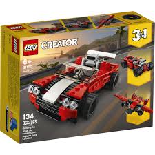 Lego Creator 3in1 Sports Car Toy 31100 Building Kit 134 Pieces Walmart Com Lego Creator Lego Creator Sets Lego