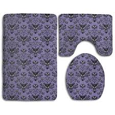 When you head to the bathroom for a midnight toilet break or step out of a warm shower, the last. Buy Haunted Mansion 3 Piece Bathroom Rugs Set Bath Rug Contour Mat Toilet Lid Cover By Felix Honey On Dot Bo