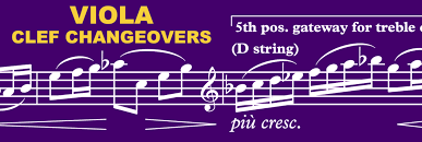 Orchestration Tip Viola Use Of Treble Clef Orchestration Online