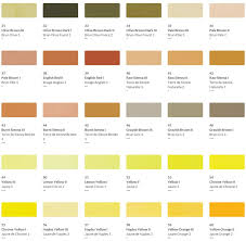 Hkh Soft Pastel Colour Chart 2 The Paint Spot