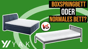 Das ist gerade für ältere oder von chronischen schmerzen und gelenkproblemen geplagte menschen ein großer vorteil gegenüber dem klassischen bett mit lattenrost. Boxspringbett Oder Normales Bett Was Ist Besser Unsere 6 Merkmale Youtube