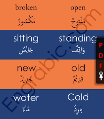 Vocabulary Words Learning Arabic English Vocabulary Arabic Words