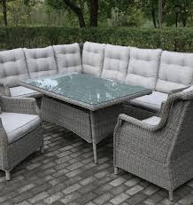 Get set for garden corner sofa at argos. Rowena Rattan Garden Set With Corner Sofa And Chairs Garden Mall