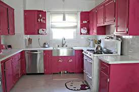 ديكورات واشكال مطابخ مودرن حديثة 2016 4 Jpg 640 427 Pixels Hello Kitty House Hello Kitty Kitchen Pink Kitchen