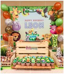 Zoo Birthday Party Ideas Photo 2 Of 10 Zoo Birthday Party Animal Birthday Party Zoo Birthday