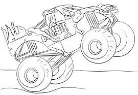 In 2006, a batman monster truck made its debut at charlotte, 2006. 10 Monster Jam Coloring Pages To Print