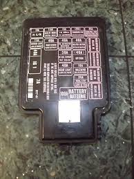 One is located under the hood, and the other is located in the footwell of the driver's side. 94 01 Usdm Acura Integra Dc Dc2 Dc4 Db8 Engine Bay Fuse Box Lid Cover Version A1 Ebay