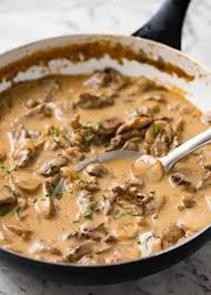 Looking for more things to do with egg noodles? Beef Stroganoff Recipetin Eats