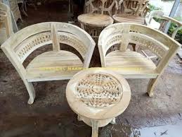 Terjual Kursi Teras Cantik Ukir Jati Jepara Kaskus