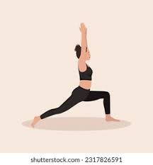 Low lunge yoga pose