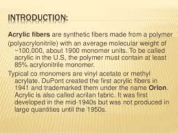 Properties And Uses Of Acrylic Fiber