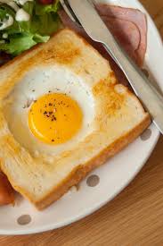 Egg In A Hole Kitchme Recipes Yummy Breakfast Breakfast Dishes