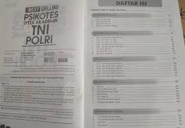 Maka dari itu, kesehatan kalian harus dijaga ya selama proses seleksi! Buku Psikotes Best Drilling Tes Tni Polri 2020 2021 Buku Panduan Soal Toko Buku Online Terpercaya Di Indonesia