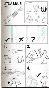 Sunday Comics May Ikea Be With You Ikea Hackers Star Wars Star Wars Memes Lightsaber