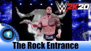 Maybe you would like to learn more about one of these? Wwe 2k20 The Rock Entrance Cinematic Youtube