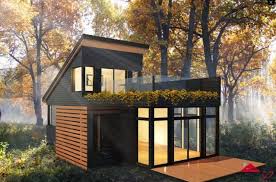 Tiny House Maisonnette Micro Loft Les Maisons Micro Loft Des Industries Bonneville Votre Loft En Pleine Natur Con Imagenes Construccion En Seco Casas Casas Modulares