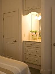 Built In Bedroom Vanity Bedroom Redo Pinterest Built In Dresser White Guest Bedroom Cottage Bedroom
