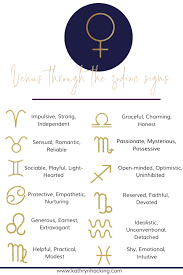 In fact it often tends to be her main priority in life, taking precedence over just about everything else. Venus Astrology Venus Through The Zodiac Signs Kathryn Hocking