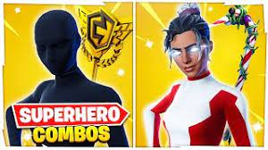 Check spelling or type a new query. Top 10 Tryhard Superhero Skin Combos In Fortnite Final Youtube