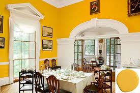 All The Presidents Paint Colors Home House Yellow Dining Room