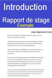 Exemple D Introduction D Un Rapport De Stage Modele De Rapport Exemple De Rapport Rapport De Stage Architecture