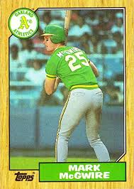 The problem is, nobody talked about tiffany cards until they were expensive. Amazon Com 1987 Topps 366 Mark Mcgwire Baseball Card 1st Card In An Oakland Athletics Jersey Collectibles Fine Art
