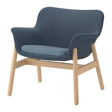 Kivik Sofa Hillared Dark Blue Ikea Ikea Armchair Ikea Small Chair For Bedroom