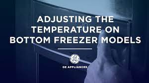 If you want a colder or warmer temperature, move the dial one setting at a time. Refrigerator Adjusting Temperature Controls