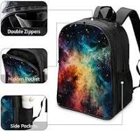 OSBELE Galaxy Zaino Spazio Esterno Borsa Scuola Per Bambini Zaino Stampa  Bambini Adolescenti Zaino Da Viaggio Ragazzi Ragazze Borsa Da Scuola Design  ...