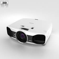 3d Model Of Projector Epson Eh Tw9000w 3d Model Projector Epson