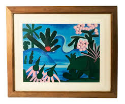 Tarsila Do Amaral Lago 1928 Serigrafia De Uma Serie
