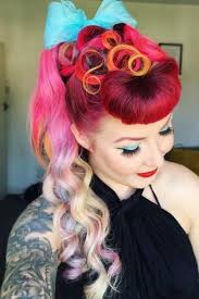 Curly pin up hairstyles and hairdos have actually been preferred amongst men for several years, and this trend will likely rollover into 2017 and past. 24 Modern To Vintage Victory Rolls Styles To Add Some Pin Up Vibes