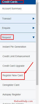 Click the 'billpay and recharge' button. How To Do Hdfc Credit Card Registration Online