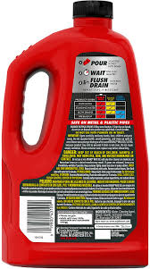 The thick bleach formula in drano max gel clog remover cuts right through standing water, clinging to your toughest clogs to blast them fast. Amazon Com Drano Max Gel Drain Clog Remover And Cleaner For Shower Or Sink Drains Unclogs And Removes Hair Soap Scum Blockages 80 Oz Health Personal Care