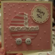 Glückwünsche zur geburt von zwillingen. Geburt Karte Diy Madchen Baby Kinderwagen Basteln Karten Basteln Geburt Gluckwunschkarte Geburt Karten Basteln