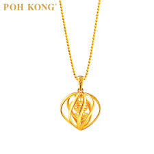 1 kg pure gold bar price in malaysia is 244,000.00 malaysian ringgit and 10. Poh Kong Happy Love 916 22k Yellow Gold Endless Happiness Pendant Shopee Malaysia