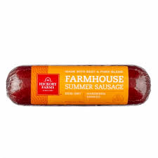 Set your smoker up on a very low heat (60°c / 140°f), place the sausage sticks in the smoker and dry them for about 30 minutes. Hickory Farms Smoked Farmhouse Summer Sausage 10 Oz Smith S Food And Drug