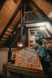 Cozy Night At The Cabin In 2020 Tiny House Cabin A Frame House Plans A Frame House In 2020 A Frame House Plans Modern Cabin Cabin Design