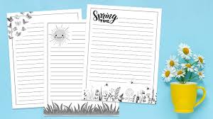 Create your own lessons or try the free online writing activities. Free Printable Spring Writing Paper Plus 10 Spring Writing Prompts We Are Teachers