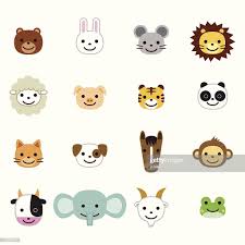 Pets And Farm Animals Icons Animal Icon Animals Animal Faces