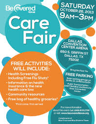 Care Fair Flyer Dallas English Jpg 1700 2200 Health Fair Health Screening Health