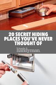Secret Hiding Places You Ve Never Thought Of Secret Hiding Places Hiding Places Secret Hiding Spots